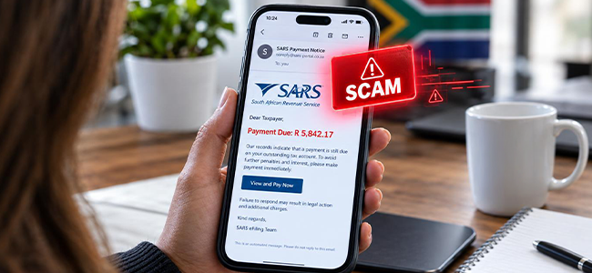 Read more about the article SARS Scams and eFiling Profile Hijacking: Taxpayers Beware